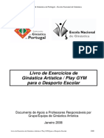 Livro de Exercicios de Artistica Play Gym