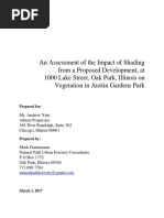 Albion Oak Park - Shade Assessment