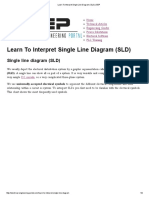 Learn To Interpret Single Line Diagram (SLD) - EEP