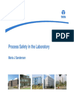 Process Safety in The Laboratory