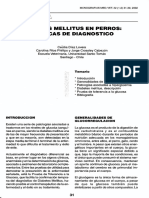 Diabetes Mellitus Tecnicas de Diagnostico Perros PDF