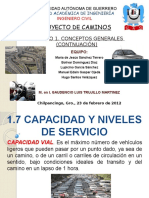 Capacidad de Carriles