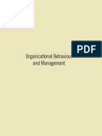 Organisational Behavoir Management - John Marin PDF