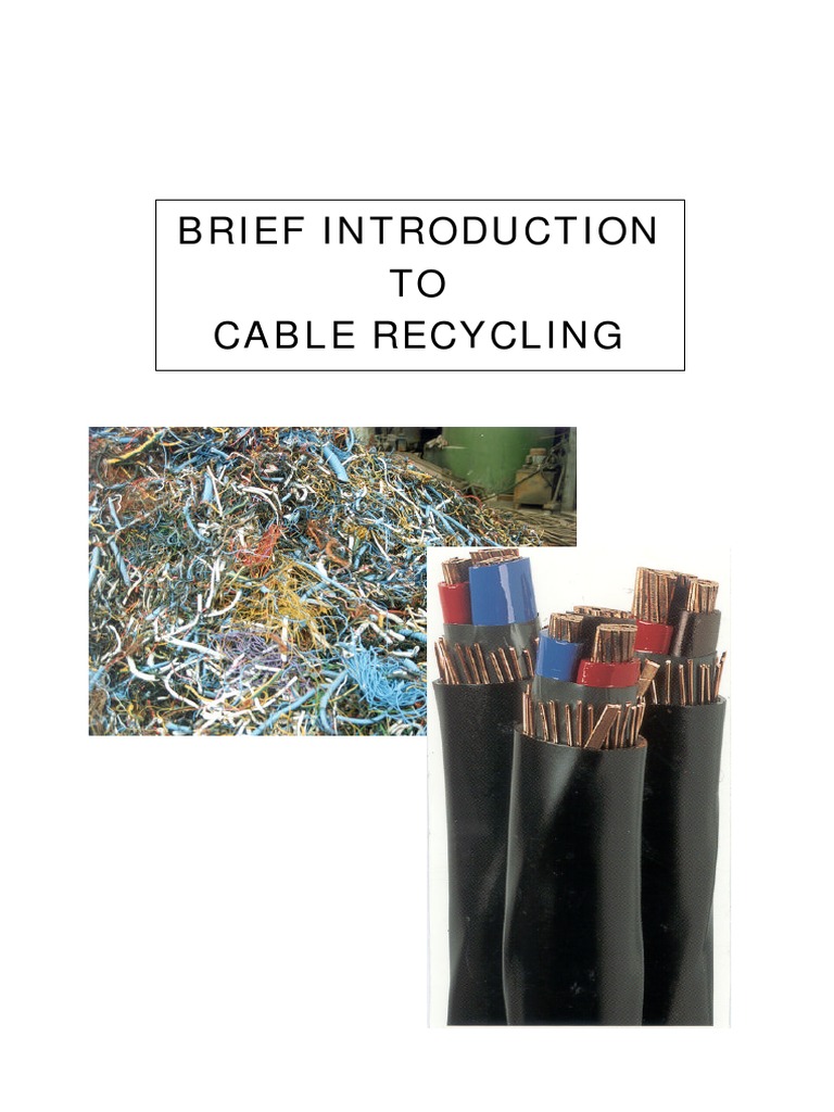 Eldan Cable Recycling Systems Overview | PDF | Scrap | Recycling