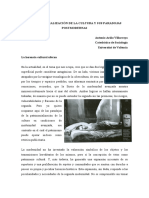 La Patrimonializacio N de La Cultura y S PDF