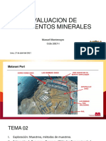 Tema 2 - Evaluacion de Yacimientos Minerales 2017-1