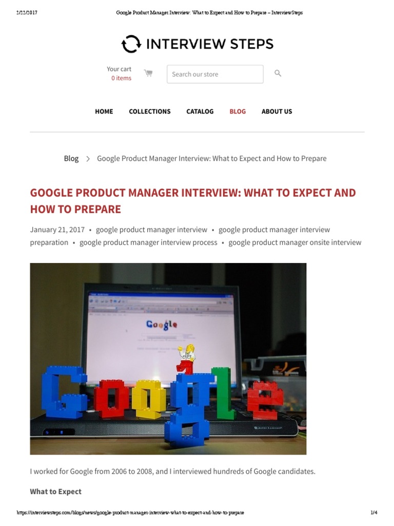 Google Product Manager Interview - What To Expect and How To Prepare ...