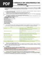 OS de Segurança - Operador de Máquinas