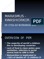 Marasmus Kwashiorkor