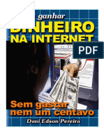 Livro - Ganhe Dinheiro - Renda Extra Gratis - Como Ganhar Dinheiro Na Internet - Brasil - E-Book