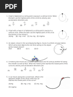 Circulat Motion Problems