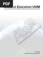 Modelo Educativo UVM PDF
