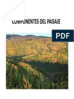 b2. EL PAISAJE 2, Componentes