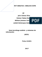 Swot Analysis / Analisis Dofa