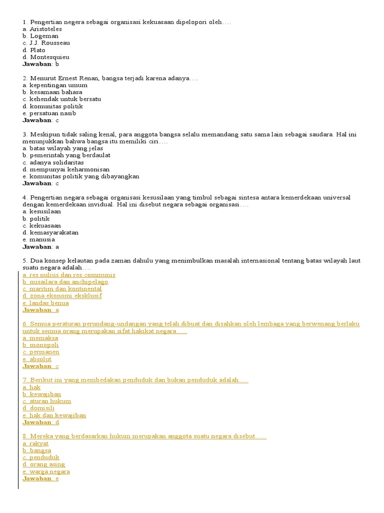 2 Menurut Ernest Renan Bangsa Terjadi Karena Adanya