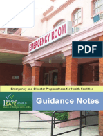 Guidance Notes: Emergency and Disaster Preparedness For Health Facilities