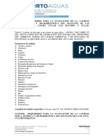 Listado de Análisis Acreditados Requeridos PDF