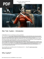 Star Trek Cypher