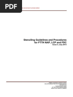 PLDT NAP Box Installation Guidelines | PDF | Wire | Insulator (Electricity)