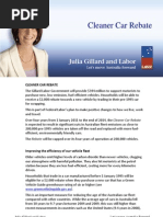 Download Cleaner Car Rebate - Fact Sheet by AustralianLabor SN34789193 doc pdf