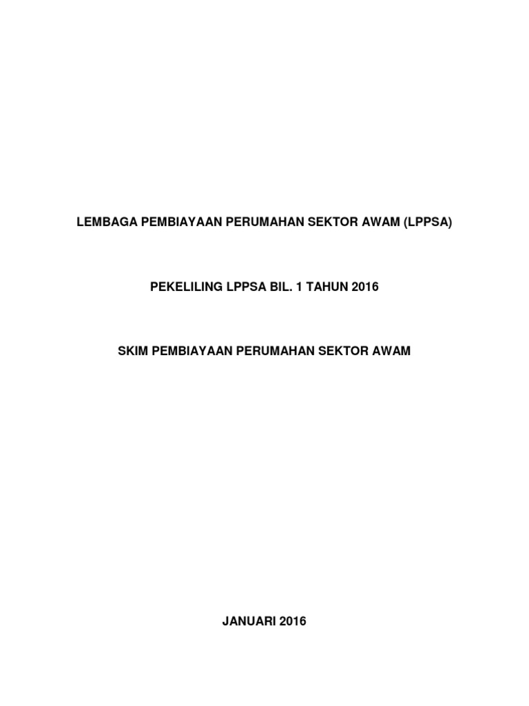Cara Buat Surat Sokongan Ketua Jabatan Untuk Permohonan Pembiayaan Lppsa