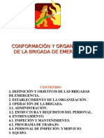 Constitución de Brigadas de Emergencias