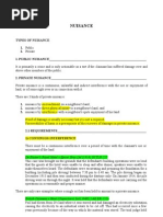 Download Tort Law - Nuisance by IZZAH ZAHIN SN34789739 doc pdf