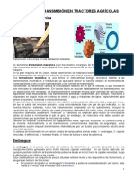 SISTEMA de TRANSMISIÓN en Tractores Agrícolas