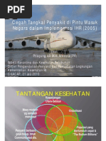 Download Cegah Tangkal Penyakit Di Pintu Masuk Negara Dalam Implementasi IHR 2005 by Akhmad Purnianto SN34790382 doc pdf