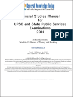 General Studies Manual For UPSC and State Public Services Examinations 2014