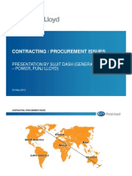 Contracting and Procurement Strategies