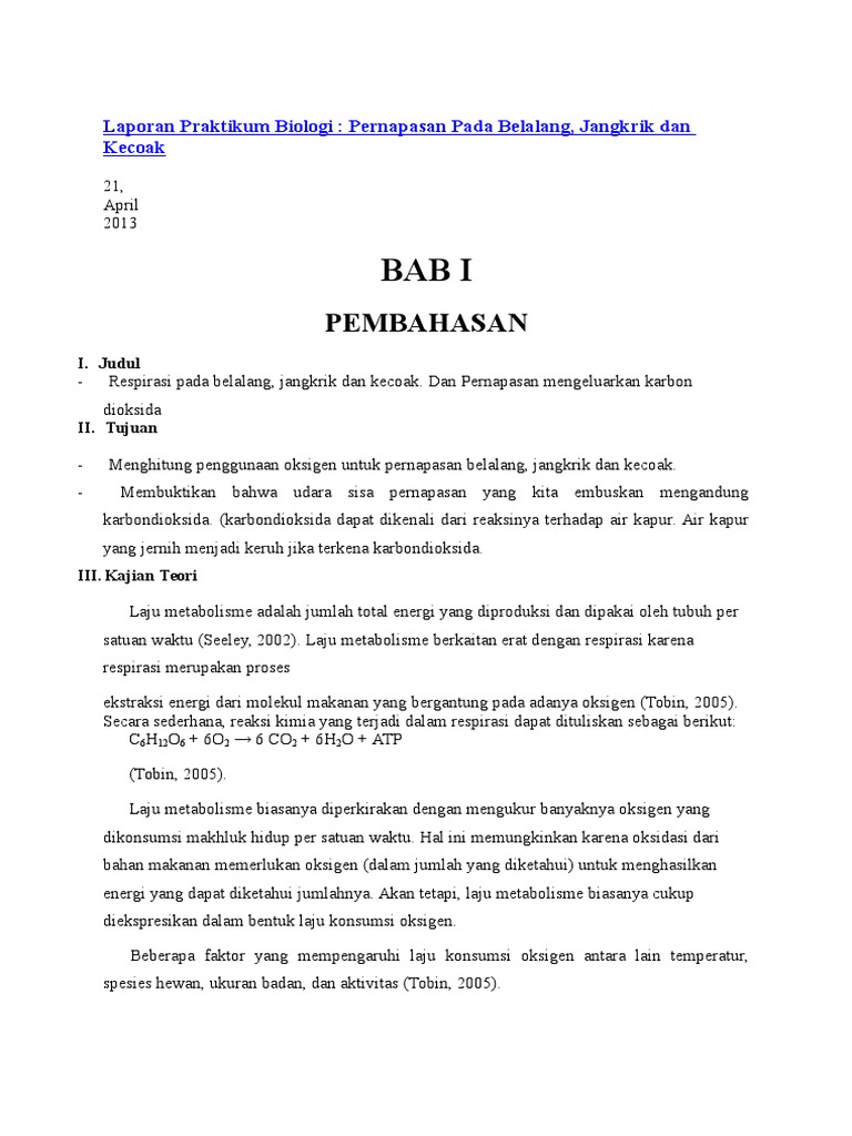 Simply Profile Laporan Praktikum Biologi Sma - Riset