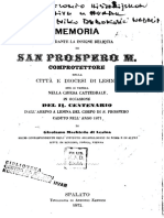 Jerolim MACHIEDO: Memorie Di San Prospero