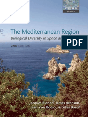 The Mediterranean Region Diversity Space and | PDF | Mediterranean Sea | Biodiversity