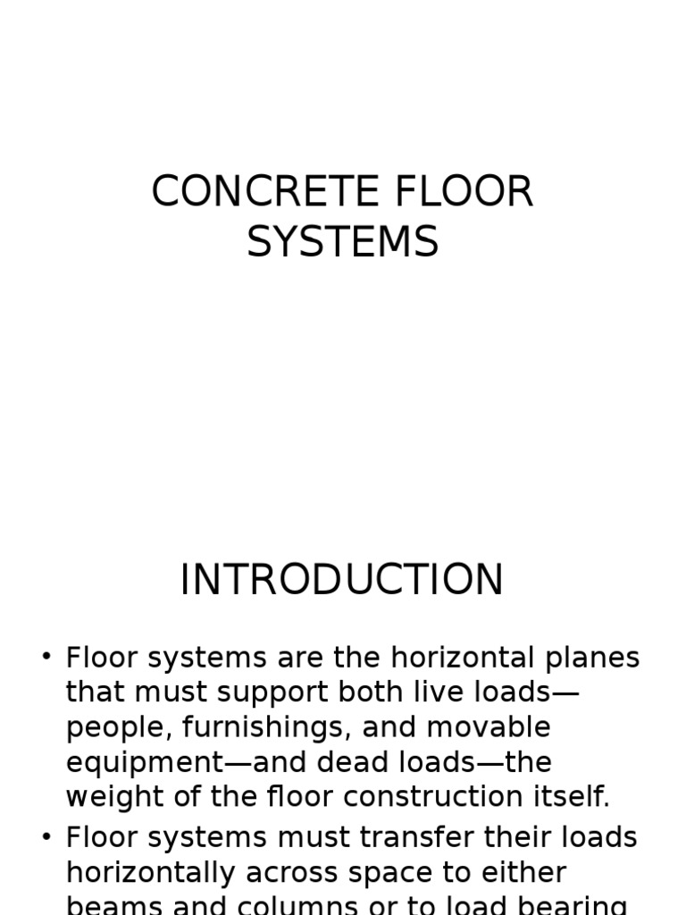 Prestressed Concrete Floor Systems | PDF | Prestressed Concrete ...