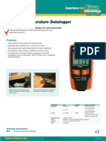 Humidity/Temperature Datalogger: Records Up To 16,000 Readings For Each Parameter