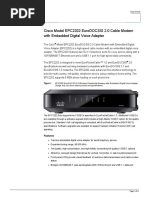 Cisco Model Epc2202 Eurodocsis 2.0 Cable Modem With Embedded Digital Voice Adapter