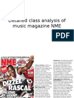 Detailed Class Analysis of Music Magazine NME