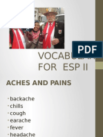 Vocabulary Esp II