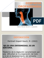 DISFAGIA OROFARINGEA EN LOGOPEDIA