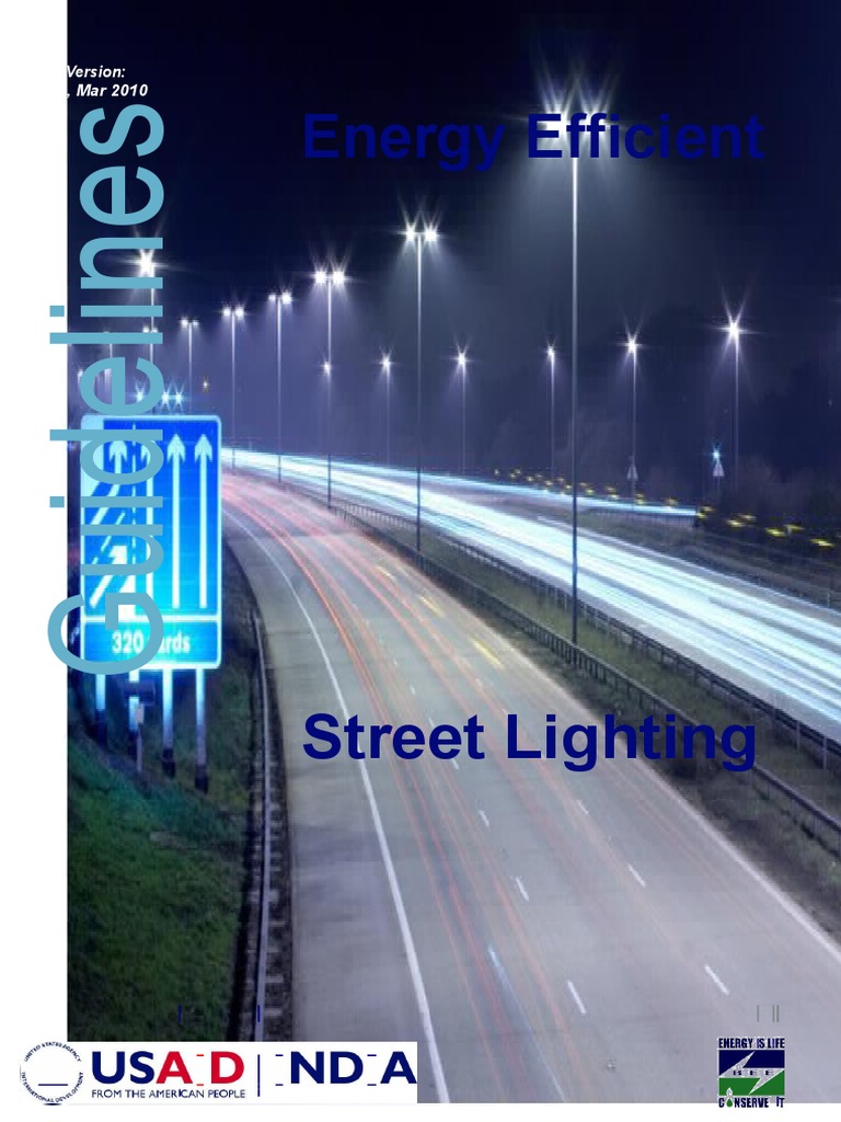 Energy-Efficient Street Lighting Guidelines | PDF | Street Light | Lighting