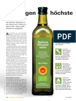 Von Wegen Höchste Güteklasse: Natives Olivenöl Extra