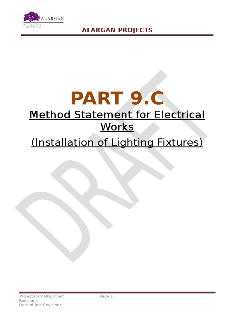 Electrical Lighting Fixtures Pdf Personal Protective Equipment