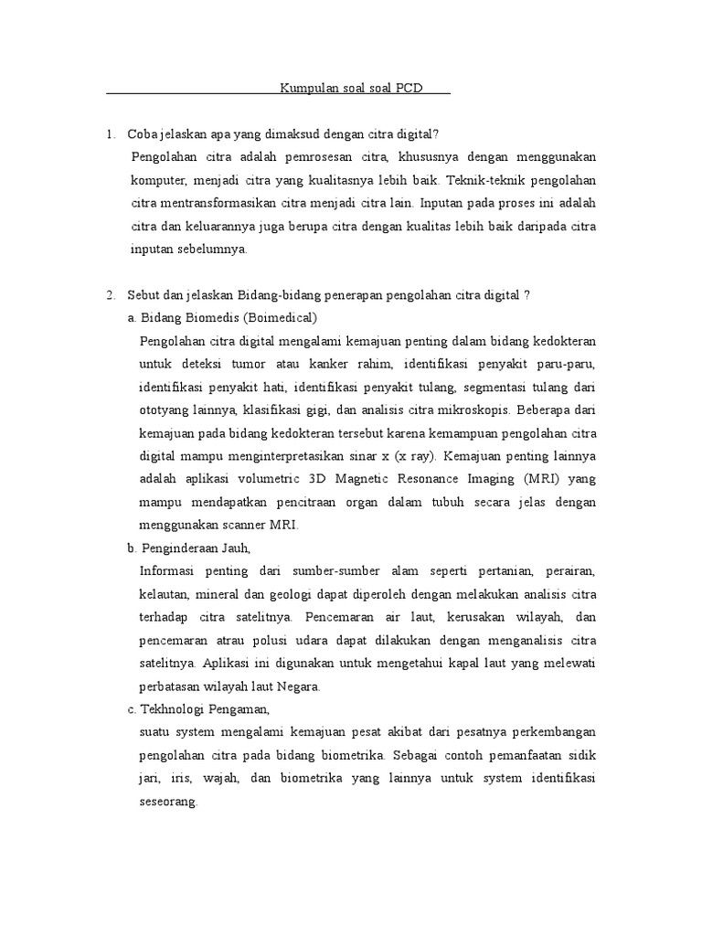 Soal Essay Suggestion