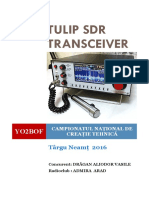 Tulip SDR Transceiver Made by YO2BOF