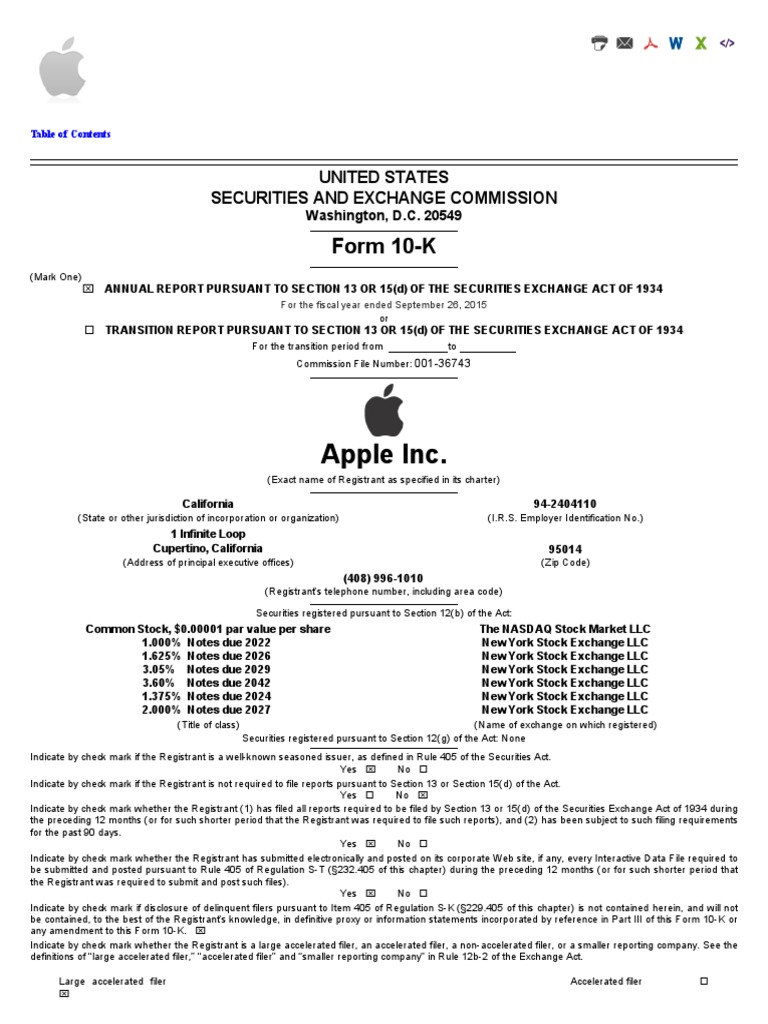 Apple Annual Report Pdf Download Free Pdf I Cloud Apple Tv