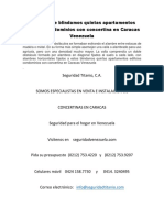 Servicios de Blindamos Quintas Apartamentos Edificios Condominios Con Concertina en Caracas Venezuela