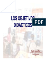 Objetivos Didacticos