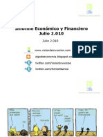 Informe Económico y Financiero Julio 10