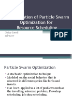 A Modification of Particle Swarm Optimization